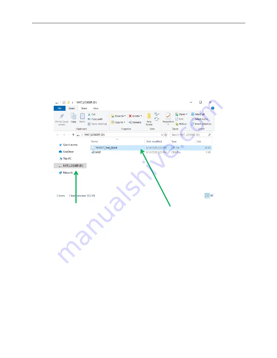 Lowell MAT-1 Data Logger User Manual Download Page 12