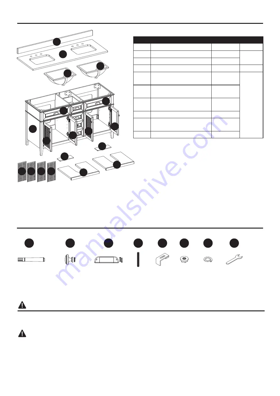 LOWES 1922VA-60-267-900-SR Assembly Instructions Manual Download Page 44