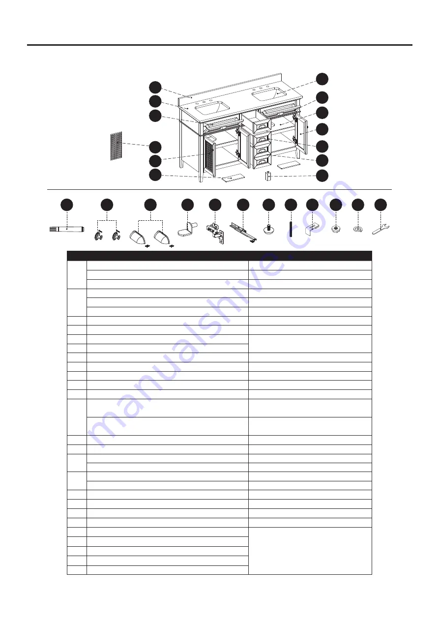 LOWES 1922VA-60-267-900-SR Assembly Instructions Manual Download Page 55