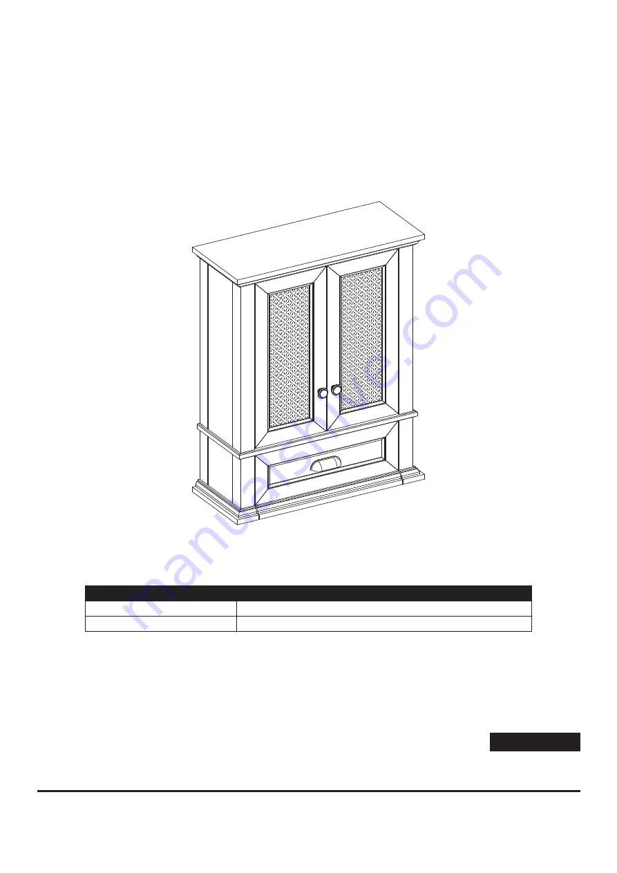 LOWES 1922WC-24-267 Assembly Instructions Manual Download Page 1