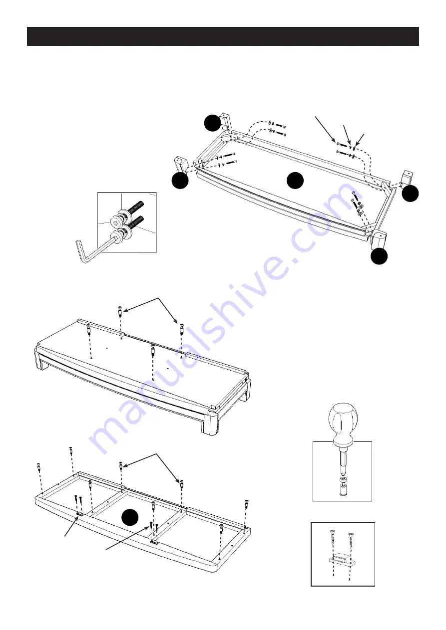 LOWES Crescent Hill Assembly Instructions Download Page 3