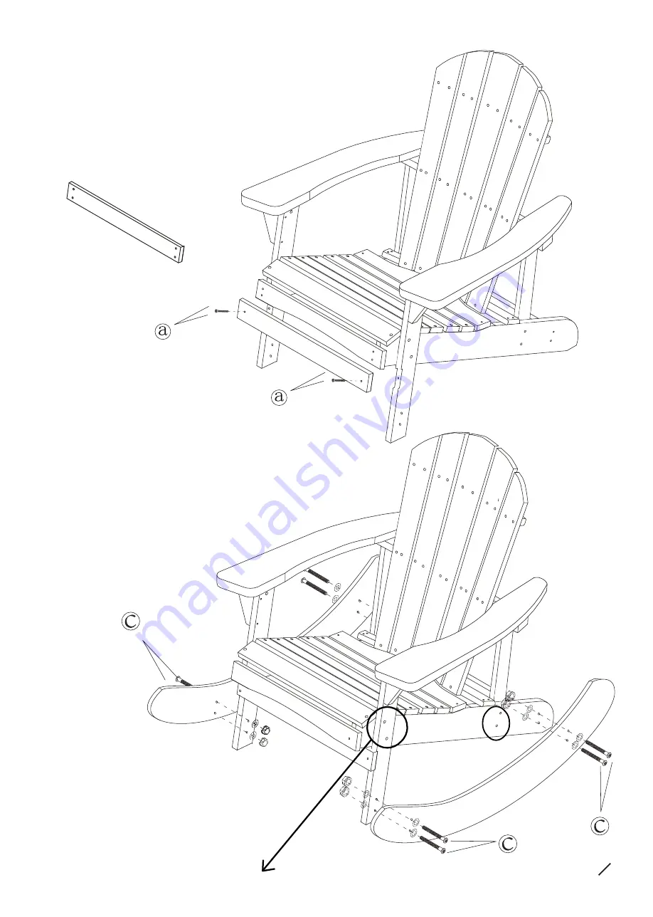 LOWES SBSWAD002GY Assembly Instruction Manual Download Page 7