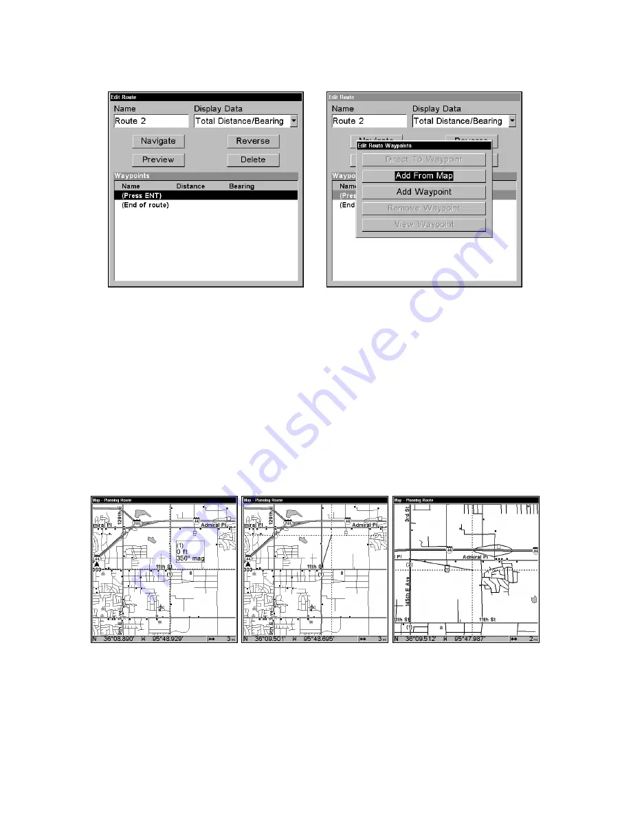 Lowrance Electronics GlobalMap 4800M Operation Instructions Manual Download Page 63