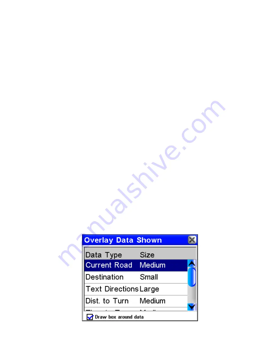 Lowrance Electronics iWAY 350c Quick Start Manual Download Page 47