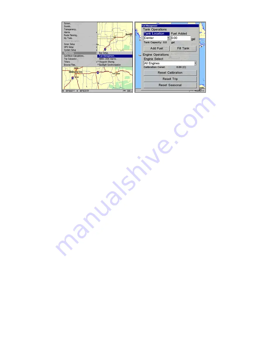 Lowrance EP-60R Fuel Flow Installation/Configuration Instructions Download Page 39