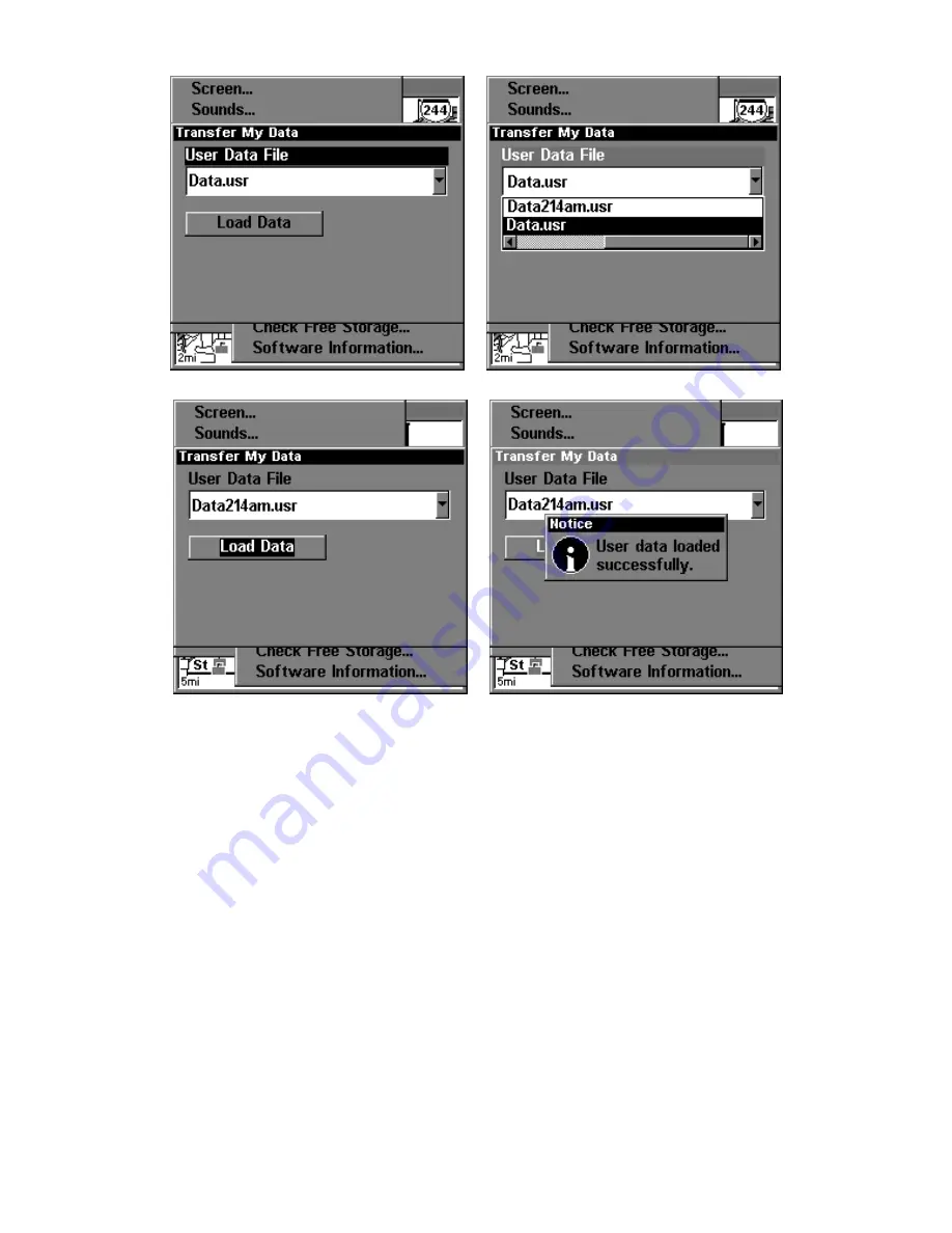 Lowrance GlobalMap 3600C iGPS Operation Instructions Manual Download Page 60