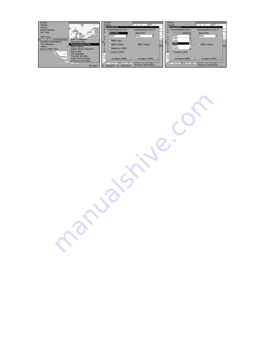 Lowrance GlobalMap 5000C Operation Instructions Manual Download Page 74