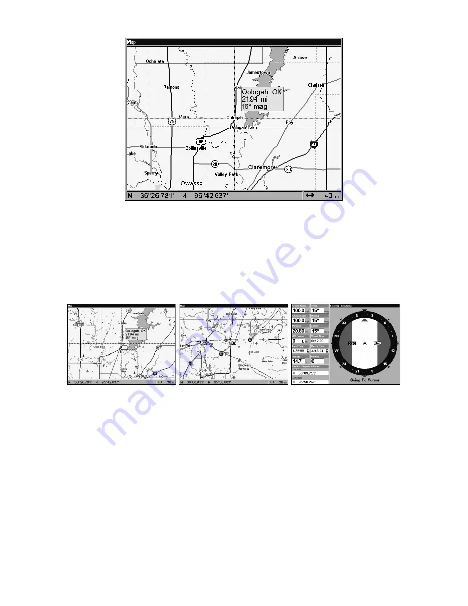 Lowrance LCX-18C Operation Instructions Manual Download Page 122