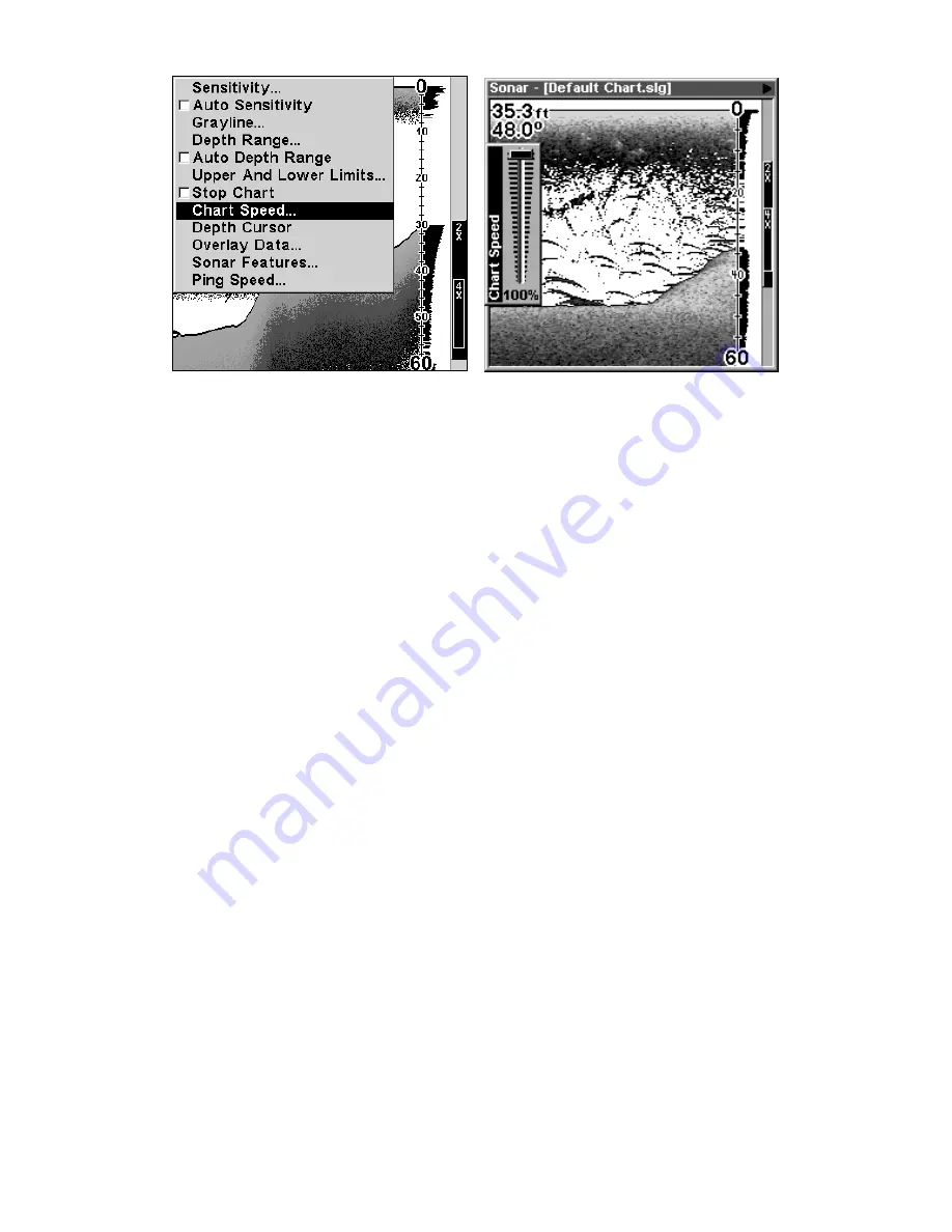 Lowrance X96 Installation And Operation Instructions Manual Download Page 50