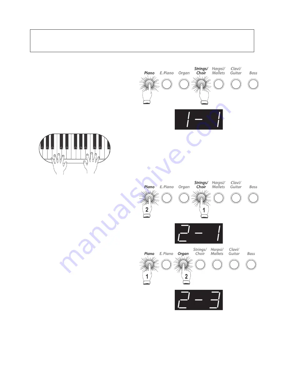 Lowrey EZP3 EASY Piano Owner'S Manual Download Page 17