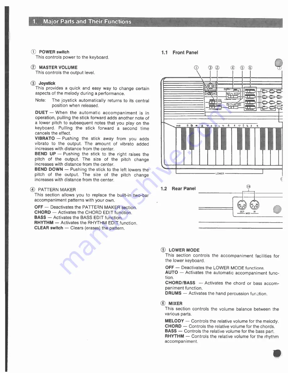 Lowrey LK20 Скачать руководство пользователя страница 2