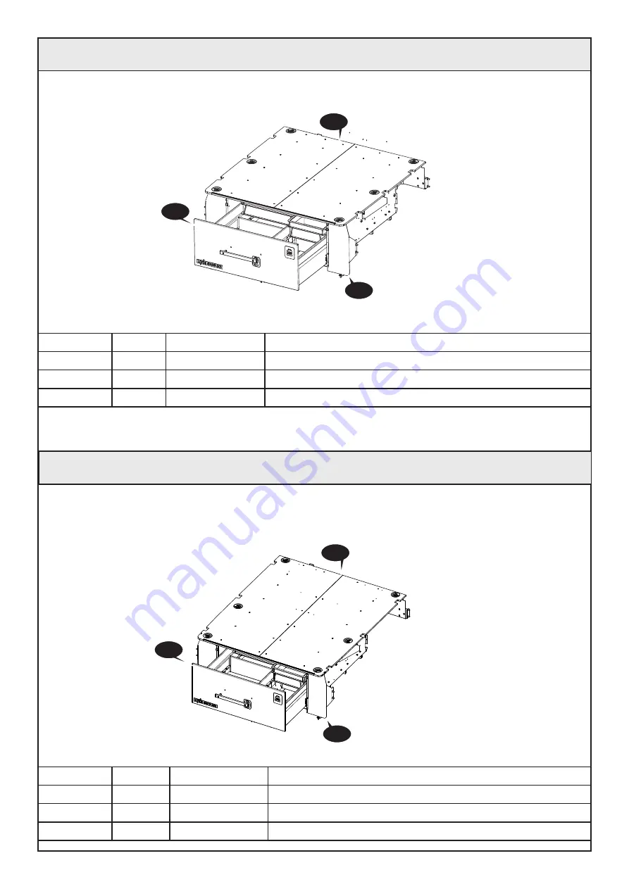 LOYDS SMARTFLOOR Hilux D-Cab Installation Manual Download Page 3