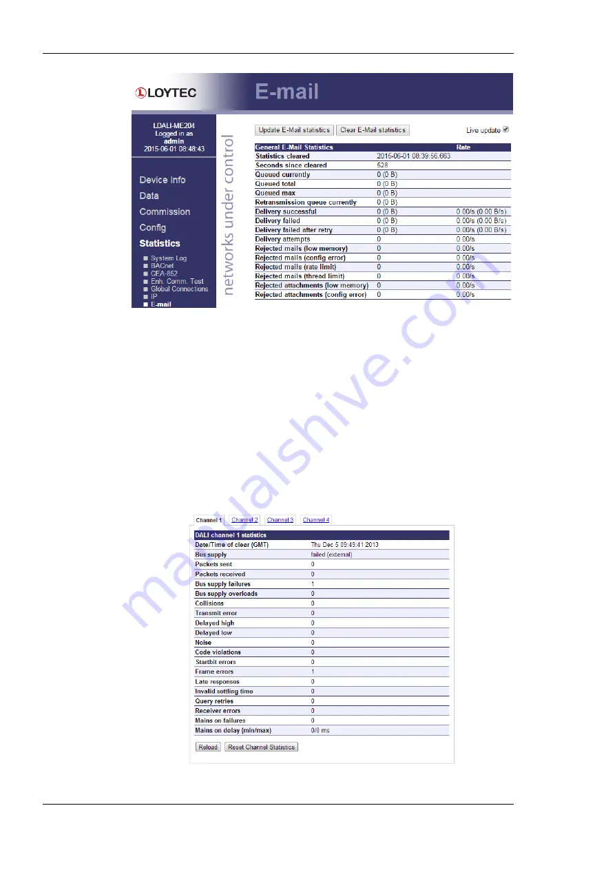 LOYTEC L-DALI User Manual Download Page 106