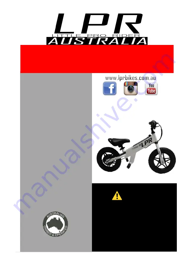 LPR LPR12 JNR MX-V2 Owner'S Manual Download Page 1