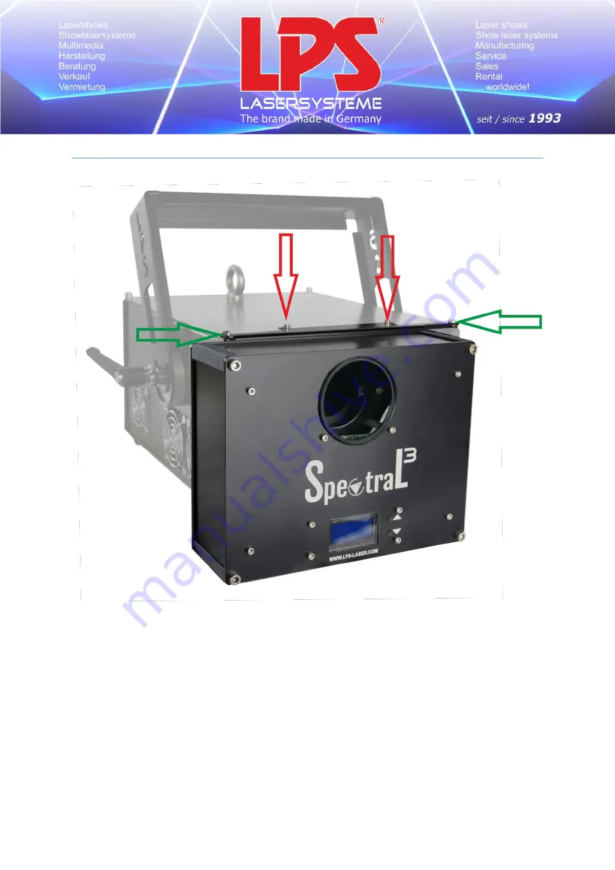 LPS Spectral3 Manual Download Page 5