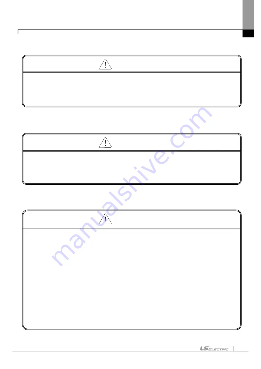 LS ELECTRIC eXP2 Series User Manual Download Page 3