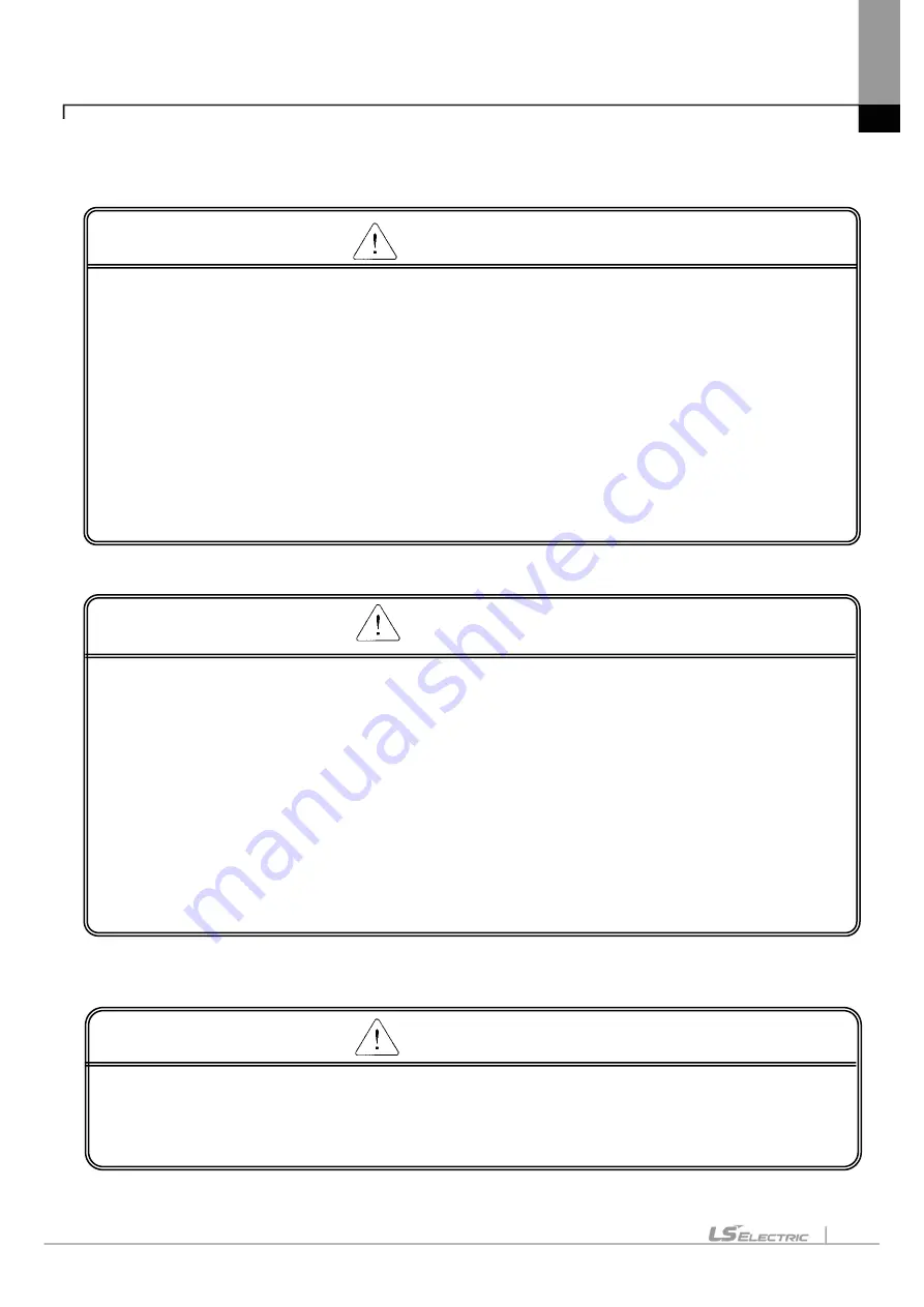 LS ELECTRIC eXP2 Series User Manual Download Page 5