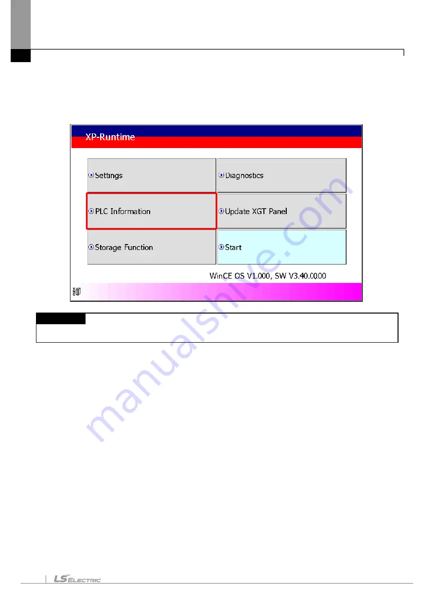 LS ELECTRIC eXP2 Series User Manual Download Page 58