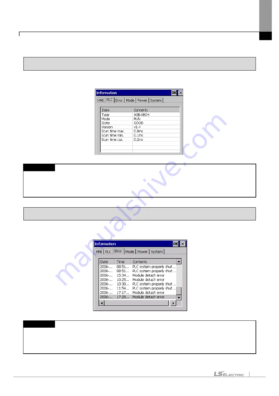 LS ELECTRIC eXP2 Series User Manual Download Page 61