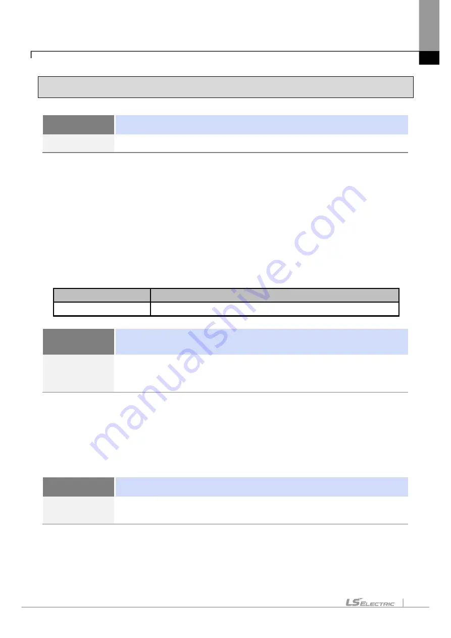 LS ELECTRIC eXP2 Series User Manual Download Page 99