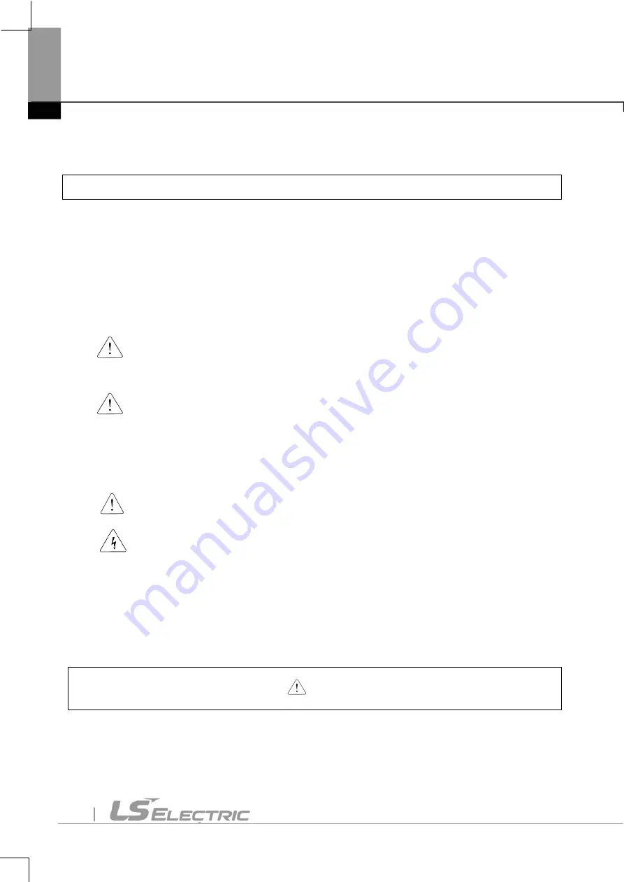 LS ELECTRIC SV-iV5 Series User Manual Download Page 17