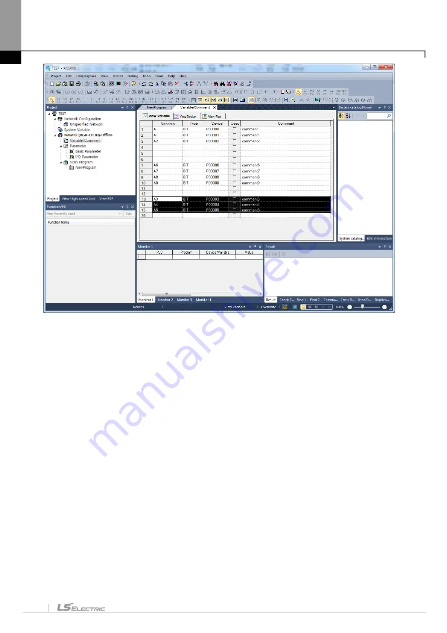 LS ELECTRIC XGT Series User Manual Download Page 68