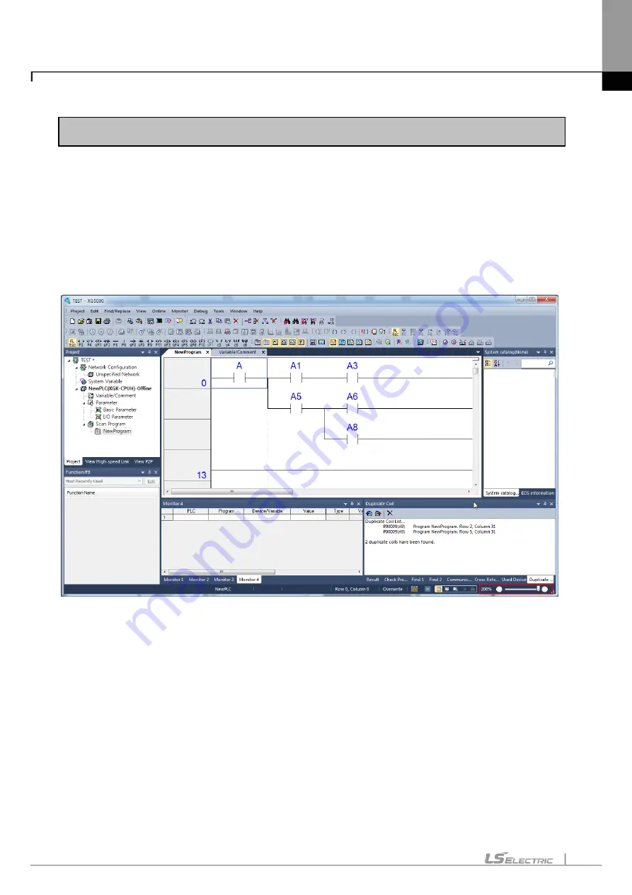 LS ELECTRIC XGT Series User Manual Download Page 73