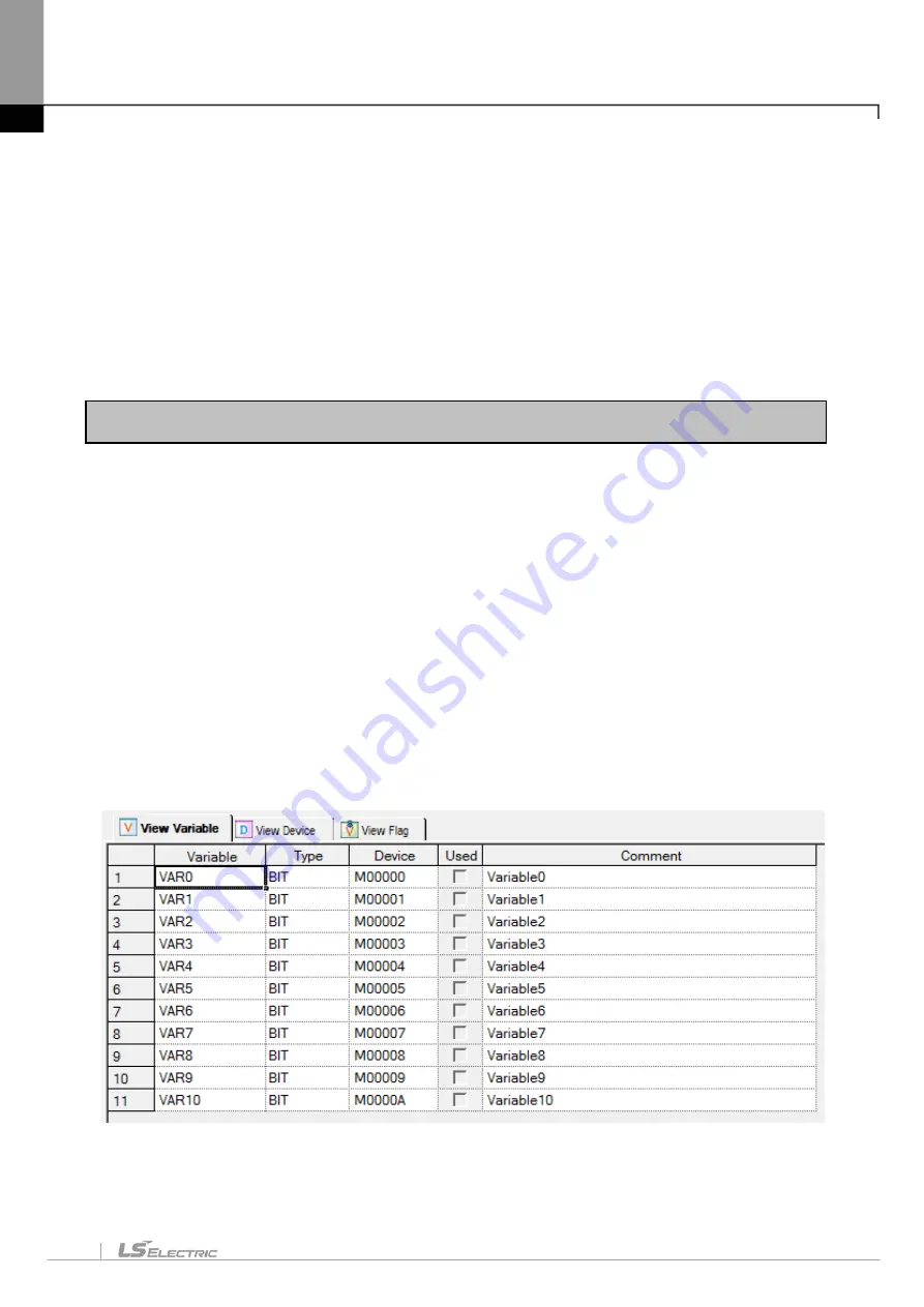 LS ELECTRIC XGT Series User Manual Download Page 172