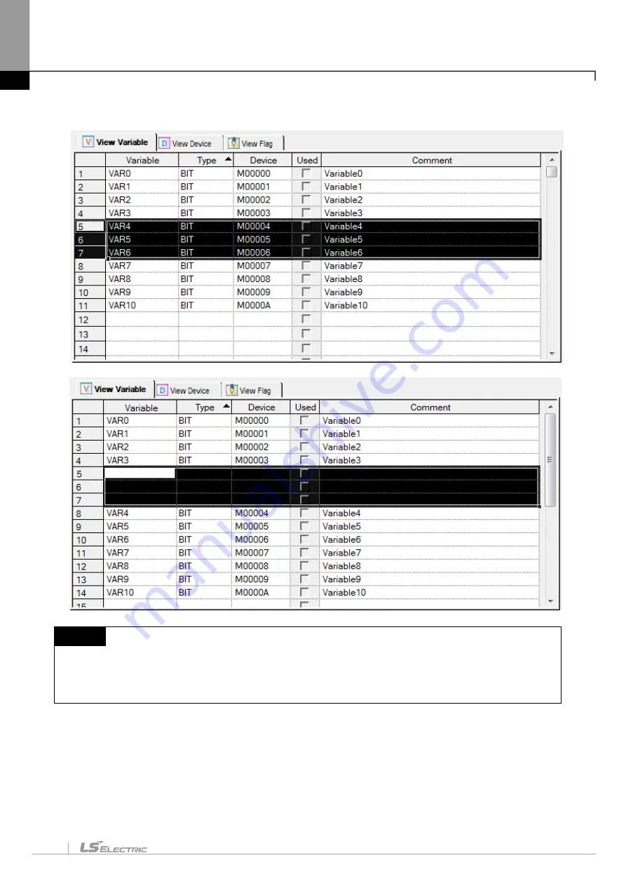 LS ELECTRIC XGT Series User Manual Download Page 184