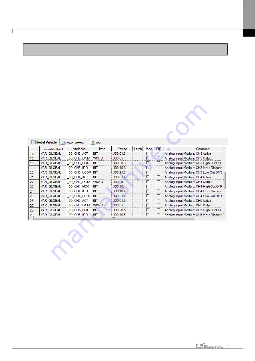 LS ELECTRIC XGT Series User Manual Download Page 211