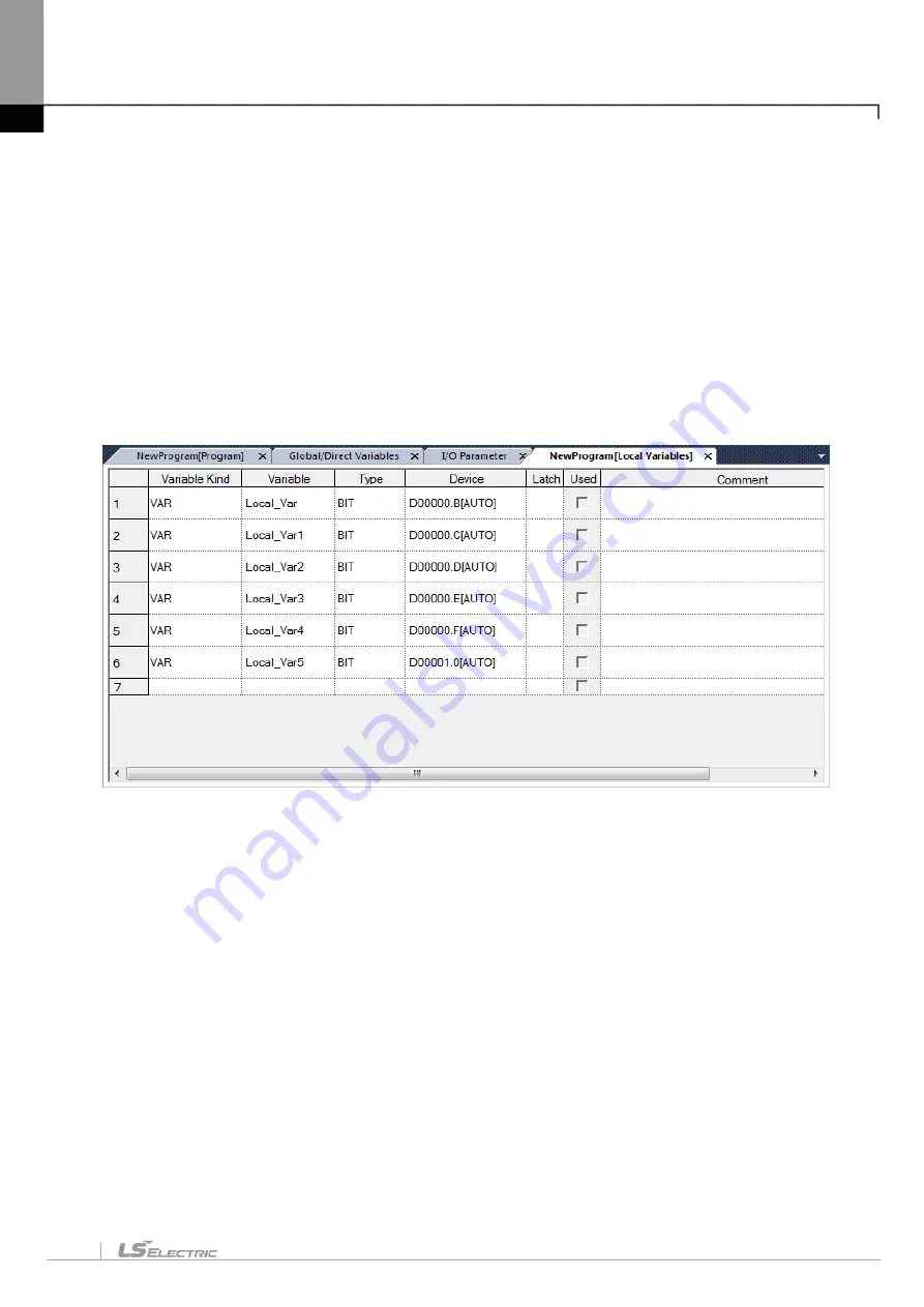 LS ELECTRIC XGT Series User Manual Download Page 216