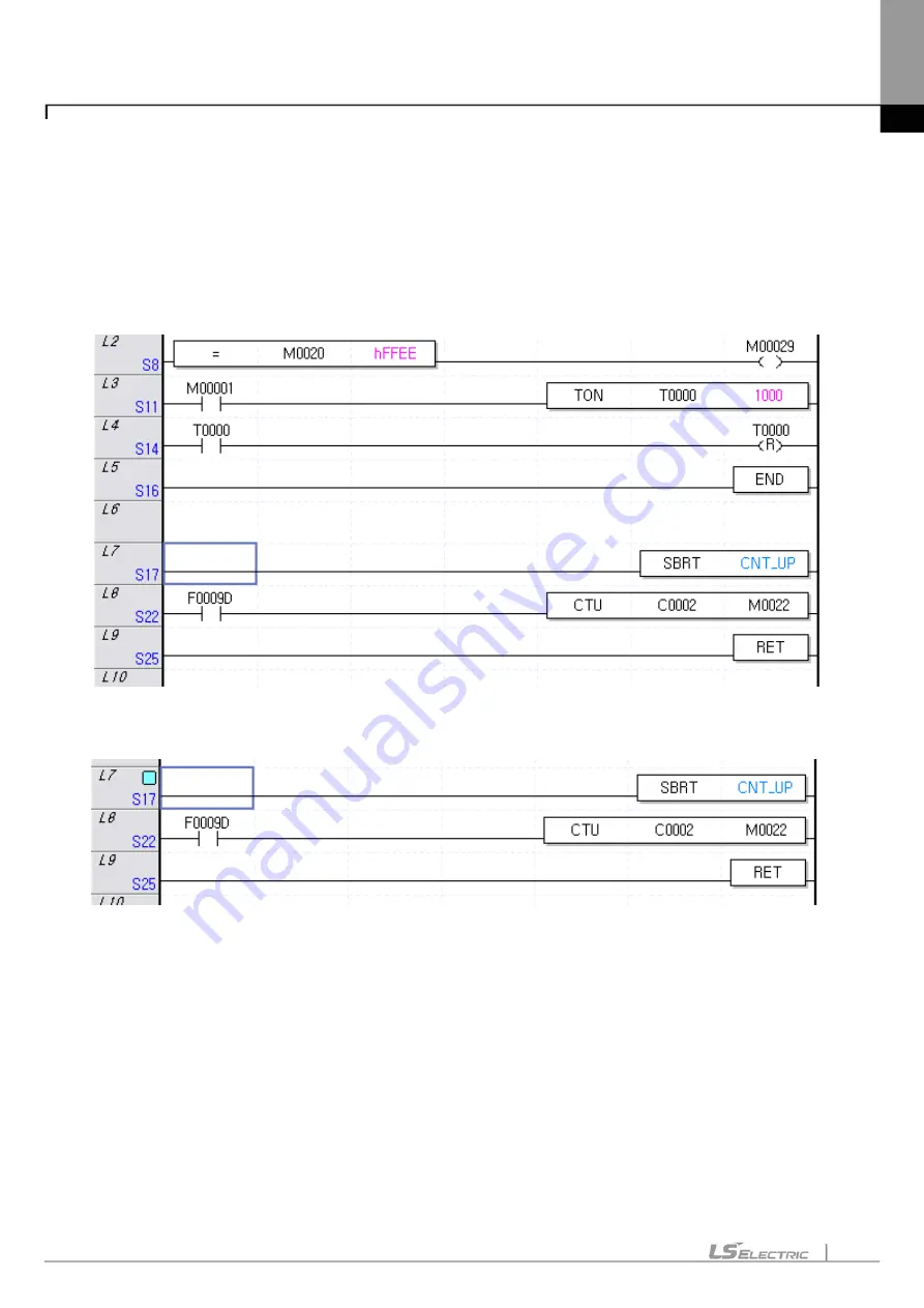 LS ELECTRIC XGT Series User Manual Download Page 261