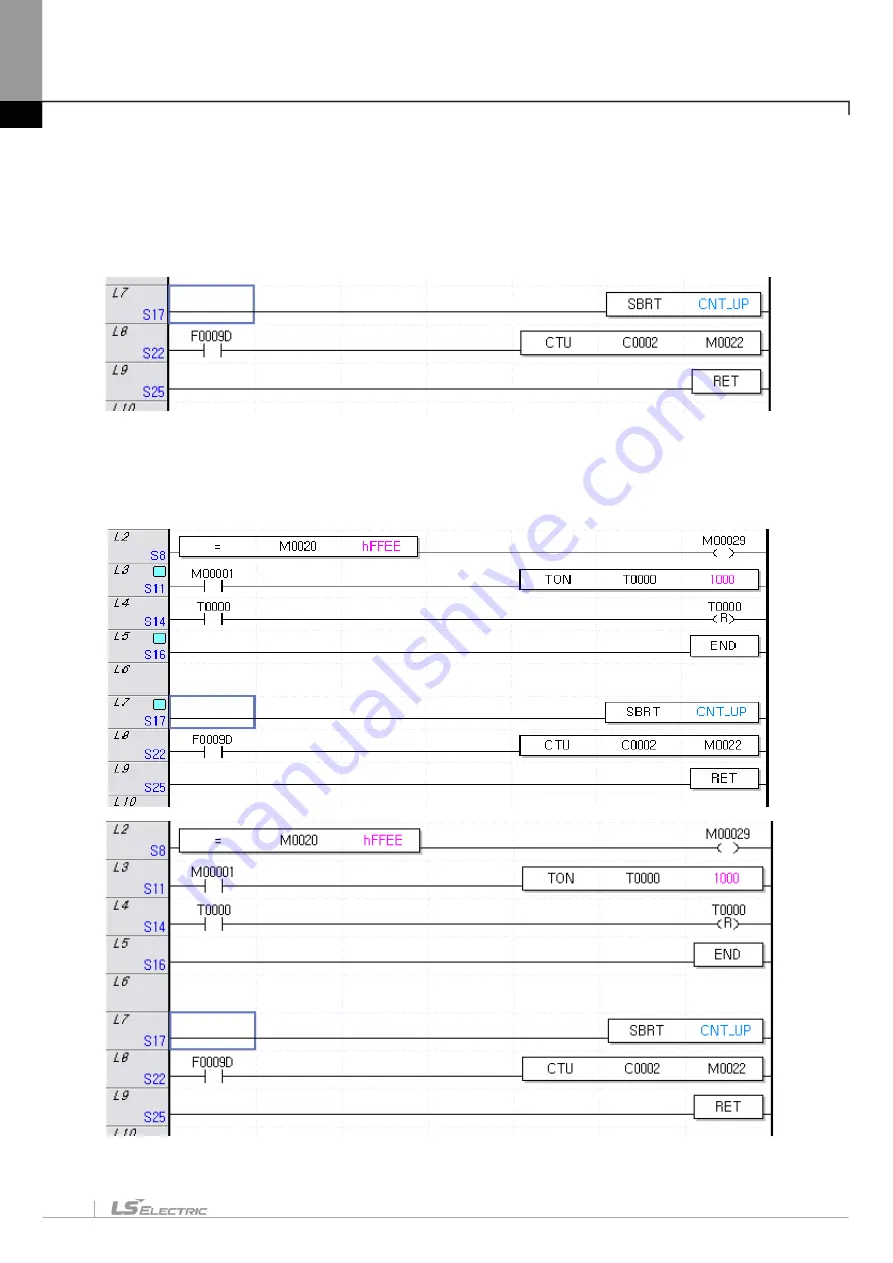 LS ELECTRIC XGT Series User Manual Download Page 262