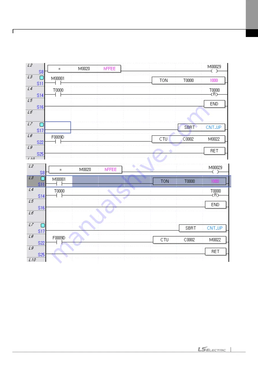 LS ELECTRIC XGT Series User Manual Download Page 263