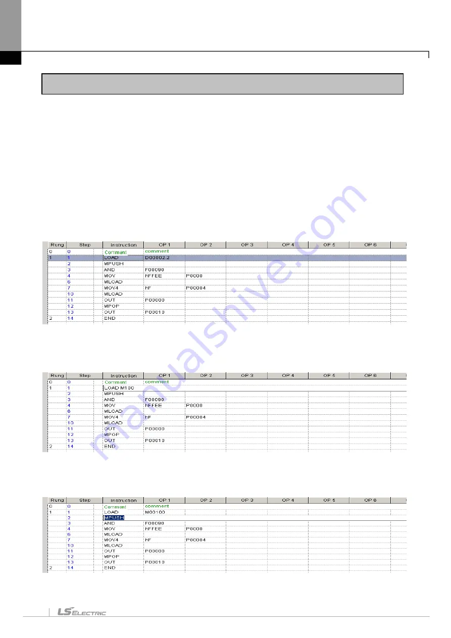 LS ELECTRIC XGT Series User Manual Download Page 272