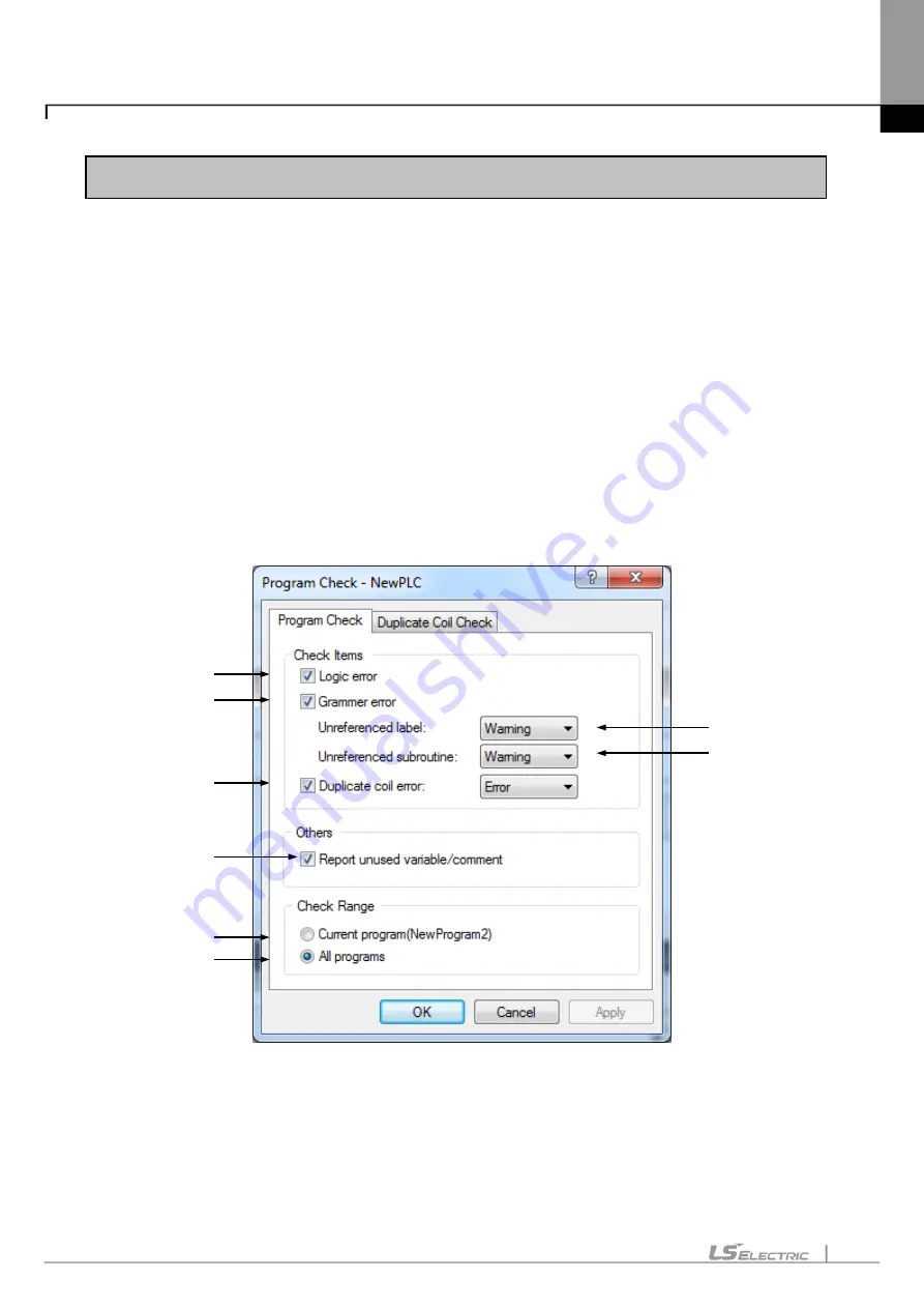 LS ELECTRIC XGT Series User Manual Download Page 309