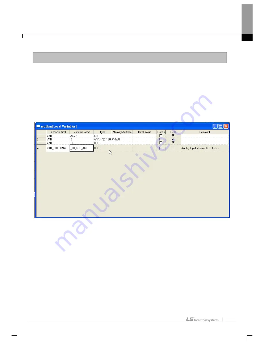 LS Industrial Systems XG5000 User Manual Download Page 139