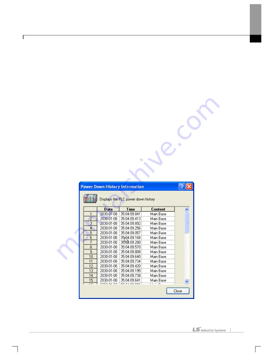 LS Industrial Systems XG5000 User Manual Download Page 503