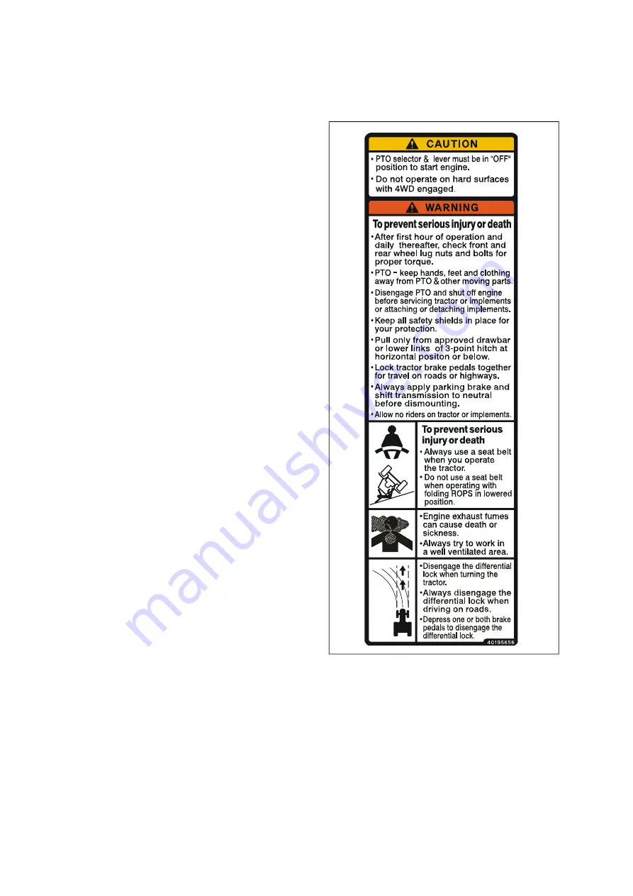 LS tractor MT5 Series Operator'S Manual Download Page 34