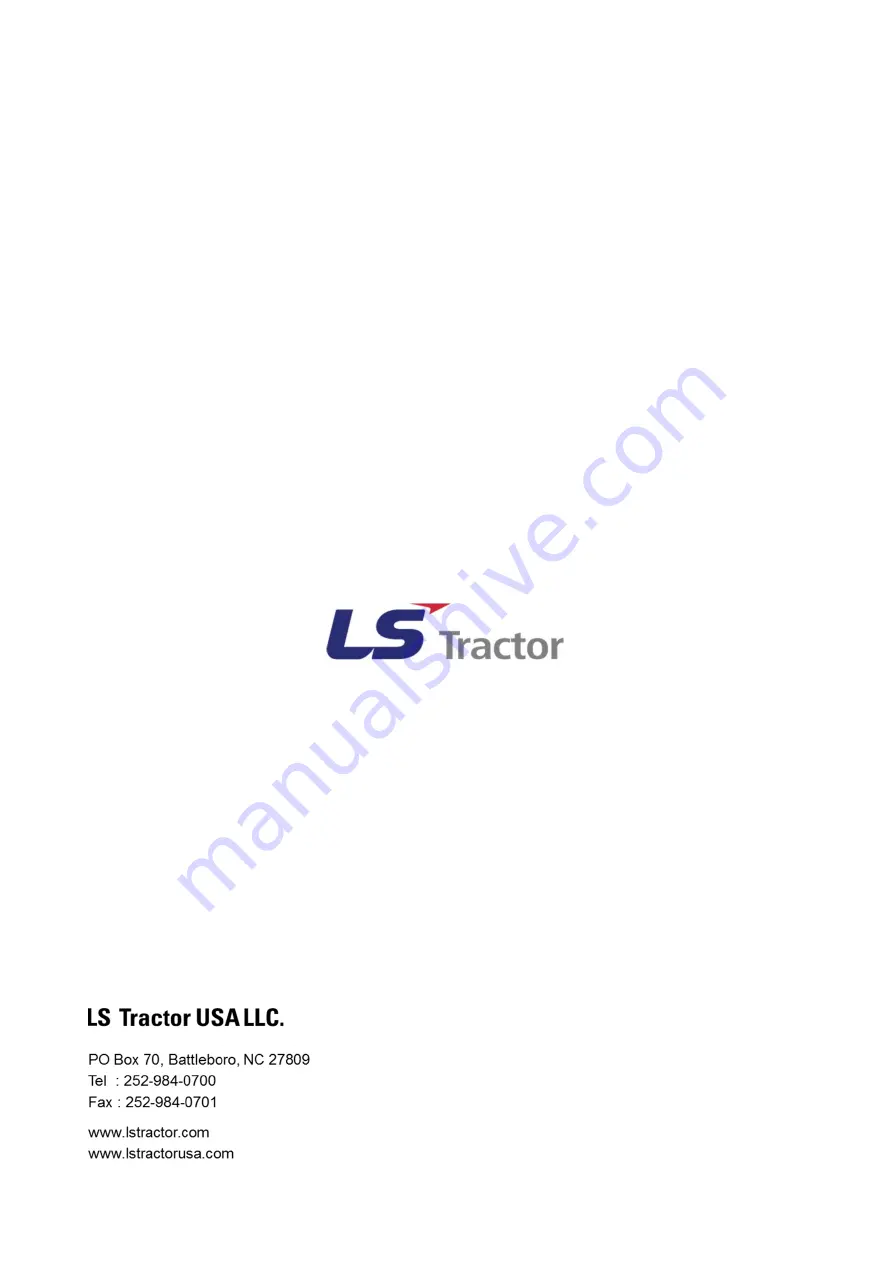 LS tractor MT7101 Скачать руководство пользователя страница 291