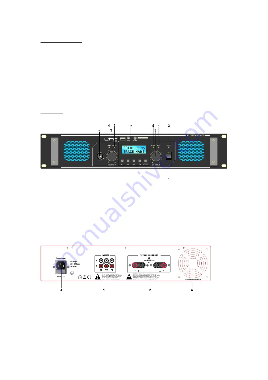 Ltc Audio LTC1500 Instruction Manual Download Page 3