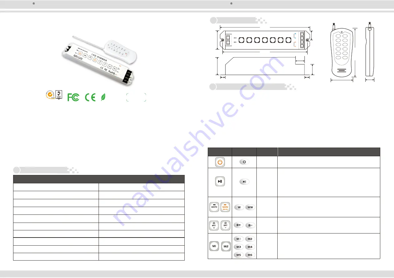 Ltech LT-312RF Скачать руководство пользователя страница 1