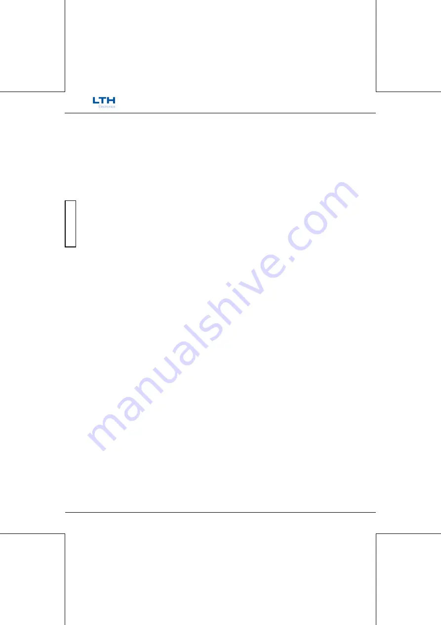 LTH Electronics MTD75 Operation Manual Download Page 48