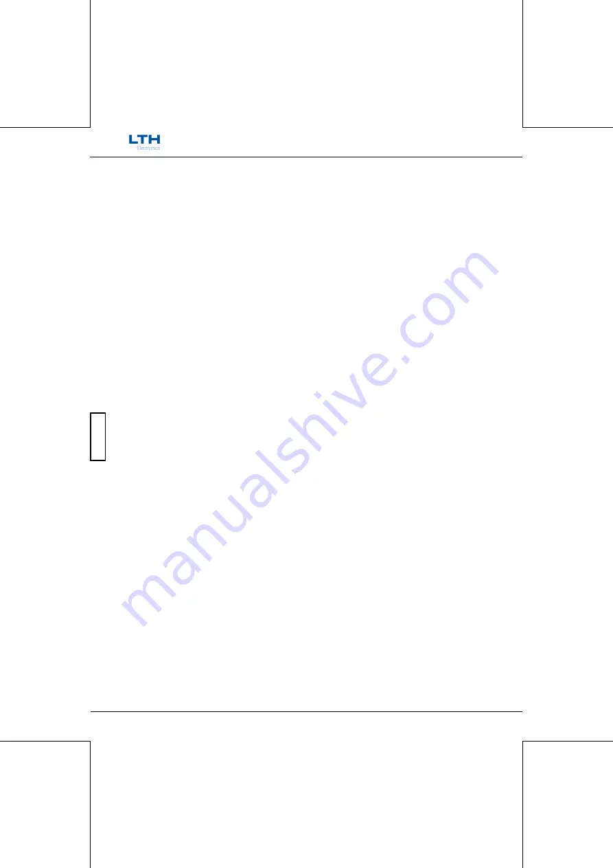 LTH Electronics MTD75 Operation Manual Download Page 72