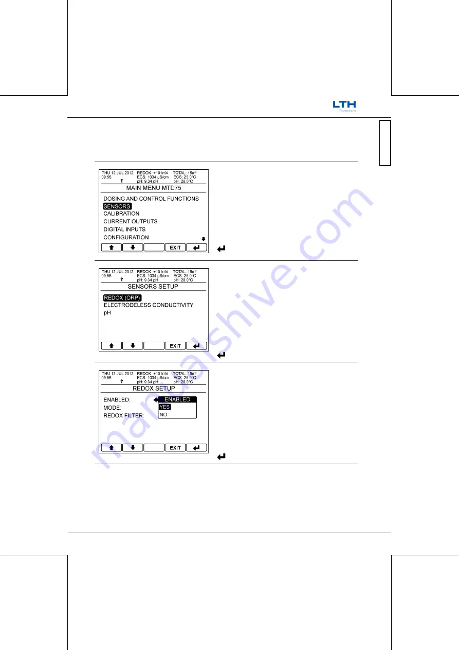 LTH Electronics MTD75 Operation Manual Download Page 101