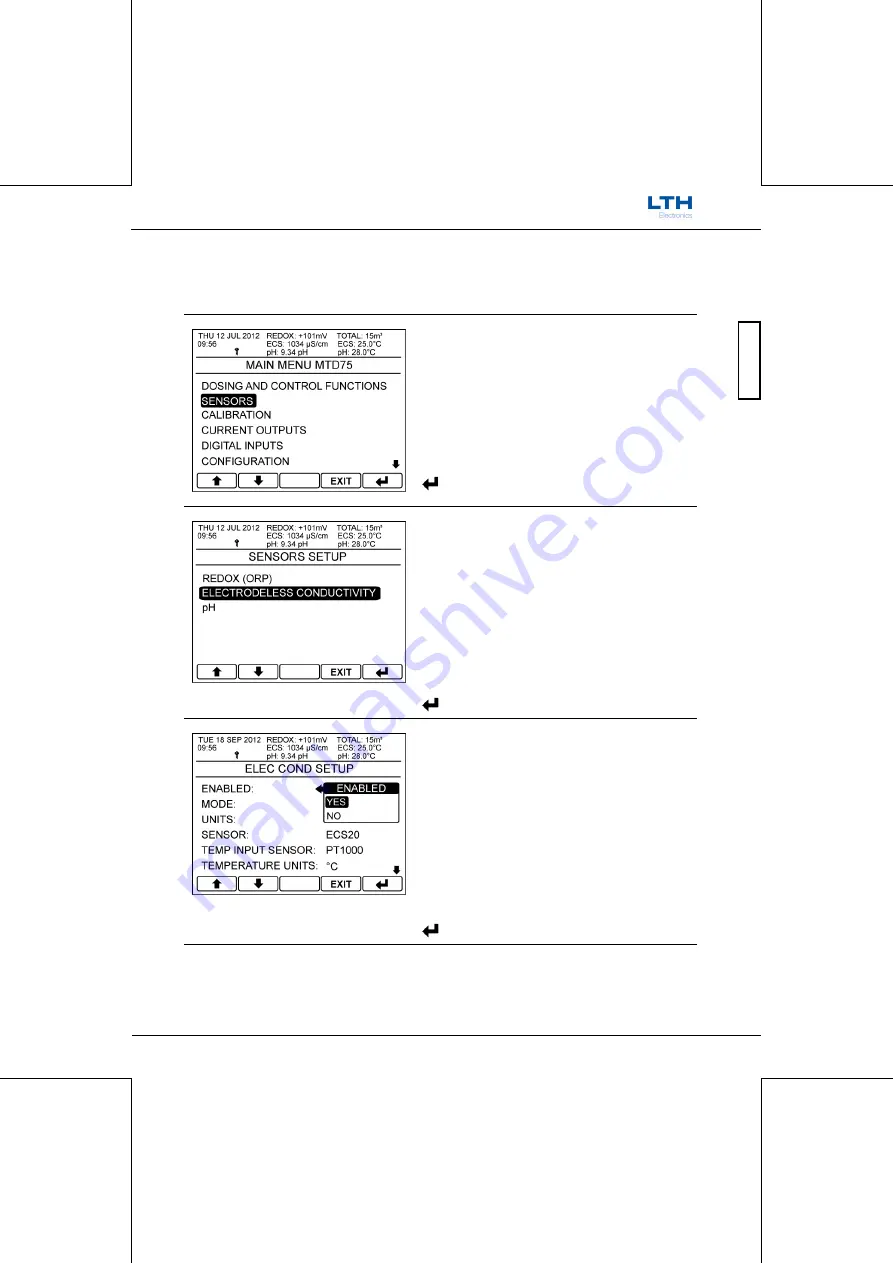 LTH Electronics MTD75 Operation Manual Download Page 103