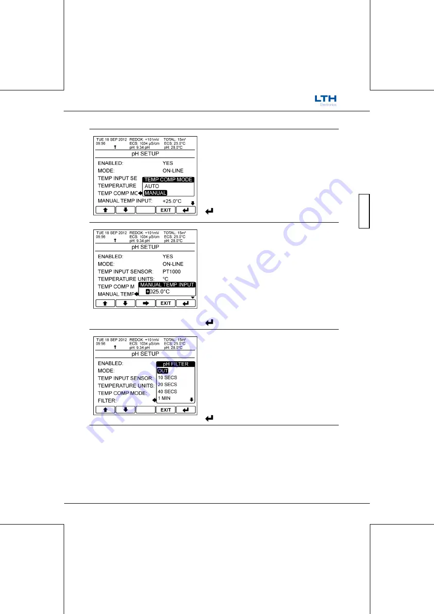 LTH Electronics MTD75 Operation Manual Download Page 111