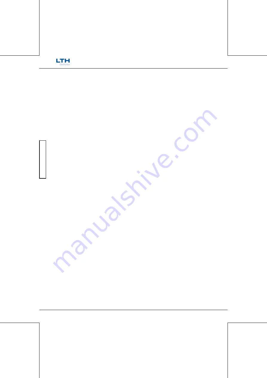 LTH Electronics MTD75 Operation Manual Download Page 118