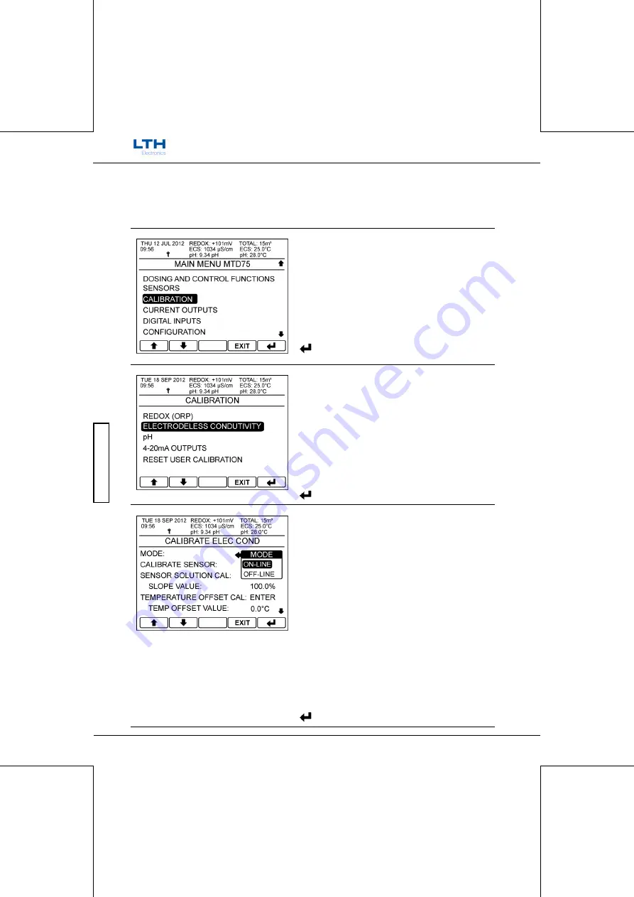 LTH Electronics MTD75 Operation Manual Download Page 120