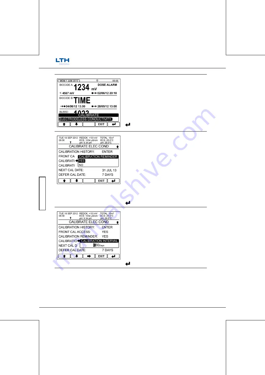 LTH Electronics MTD75 Operation Manual Download Page 124